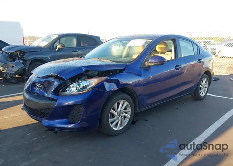 2013 Mazda Mazda3 I Touring from USA, damaged, VIN JM1BL1V79D1742621